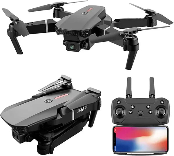 Dron E88 con doble cámara HD